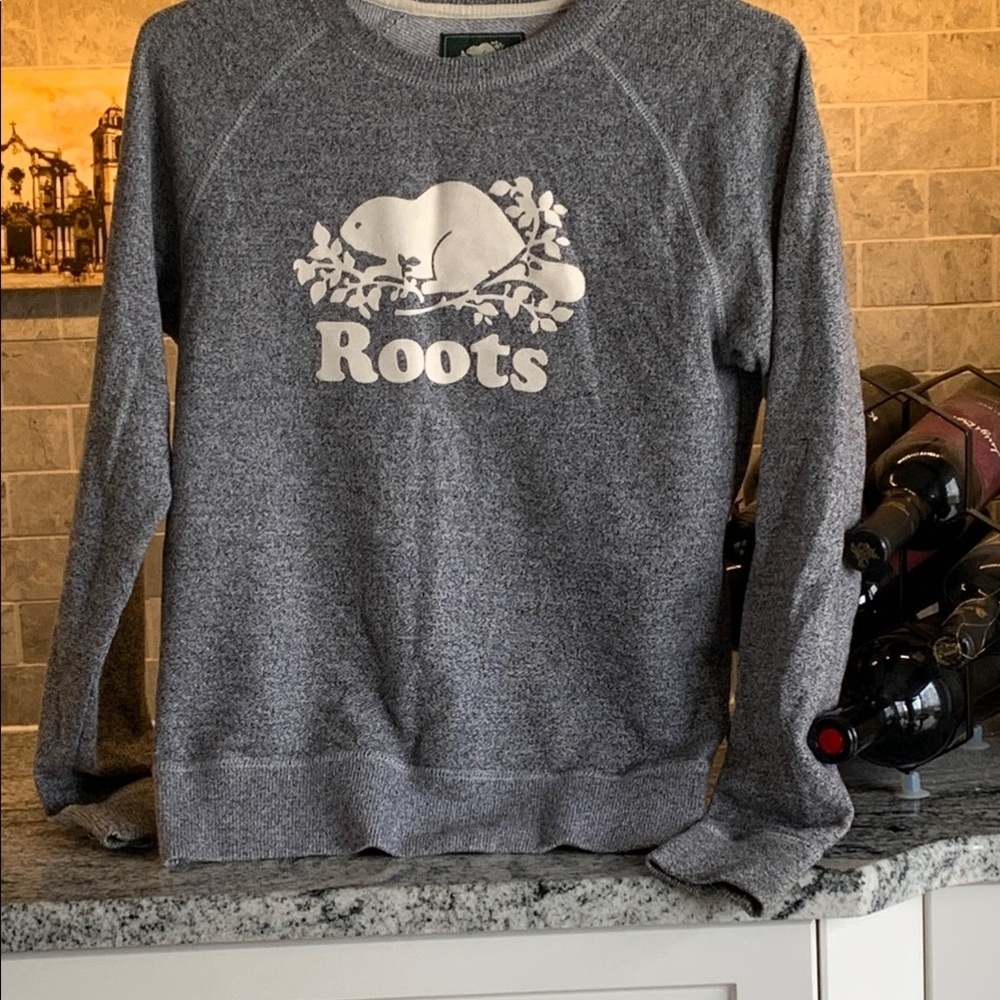 Roots Gray Sweatshirt